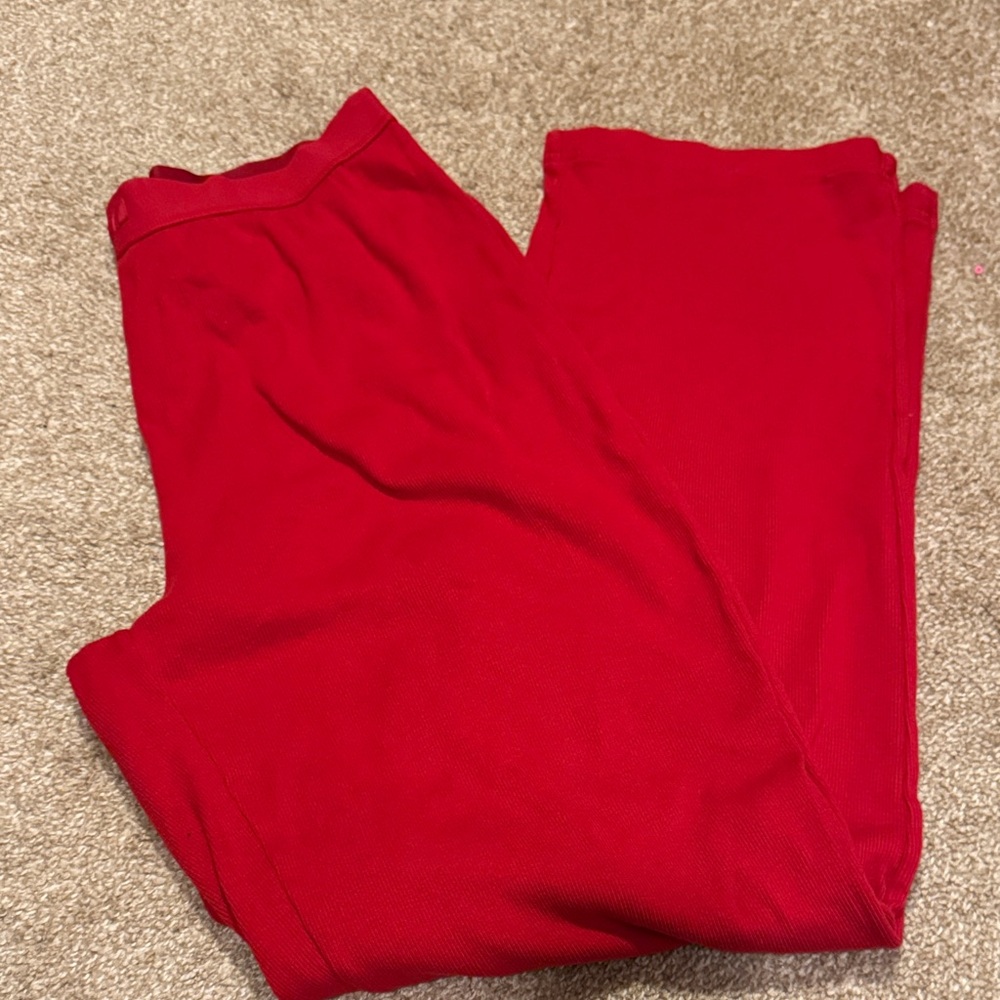 SKIMS Red open Pants